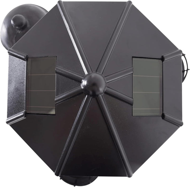 Westerholt Solar Leuchtturm Roter Sand mit rotierendem Led-Reflektor 50 cm