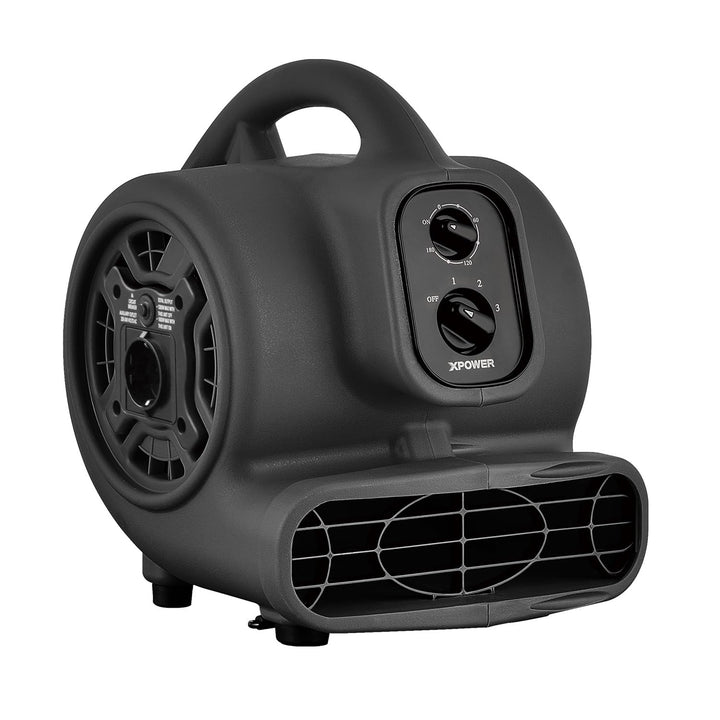 XPower Mighty Centrifugal Air Mover, Carpet Dryer, Floor Fan, Blower, Stackable, Daisy Chain, for Wa