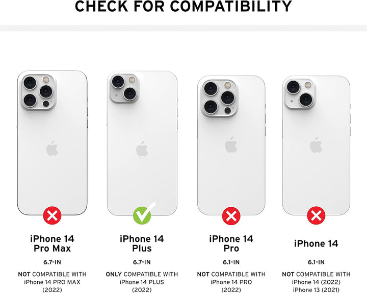 Urban Armor Gear Metropolis LT Hülle kompatibel mit Apple iPhone 14 Plus [Fallschutz nach Militärsta