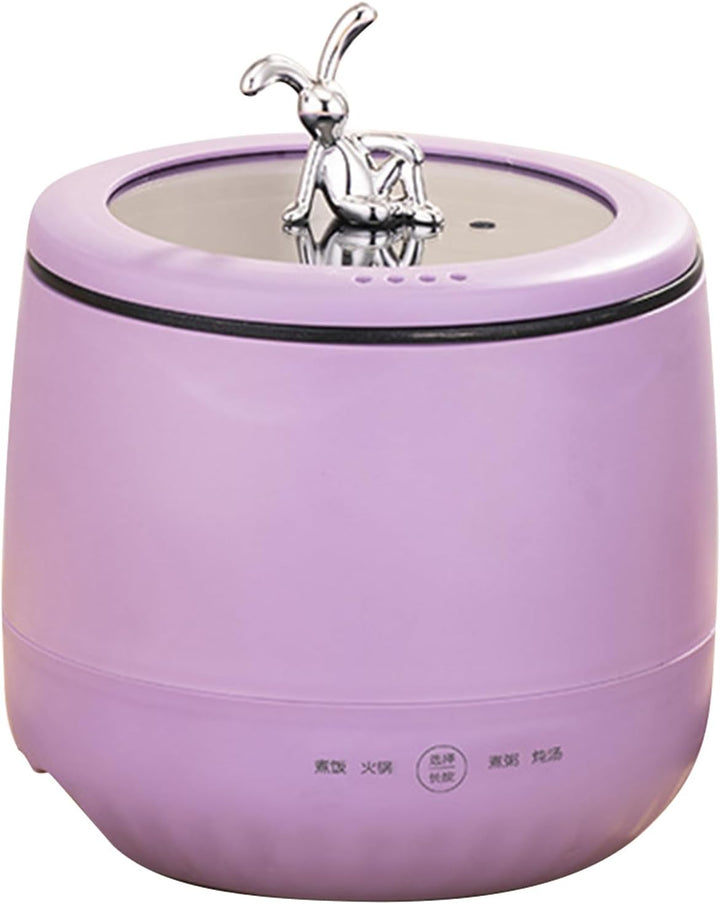 Reiskocher, Mini 1,8l Non -Stick Smart Electric Easy Clean Serviert 2 Personen Reiskocher für 1 Pers