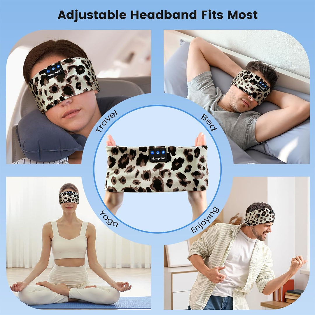 Schlafkopfhörer Bluetooth,Schlaf Kopfhörer Stirnband Bluetooth 5.4 Kopfhörer Geschenk für Männer/Fra