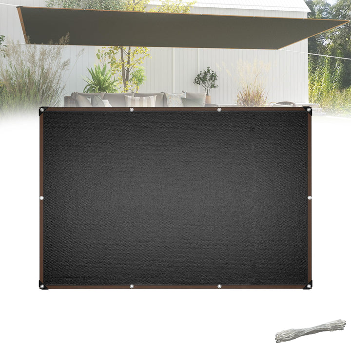 YRHome Sonnensegel 2x3m Rechteckig UV-Schutz 95% Winddurchlässig Robust für Garten Terrasse Balkon a