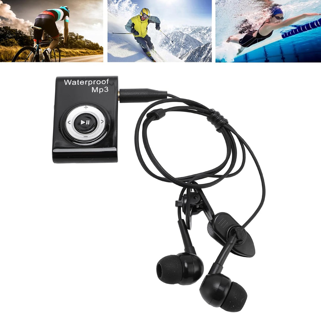 Schwimmen MP3 -Player, 8 GB HiFi Lustless Sound Unterwasser -MP3 -Player, wasserdichte Musikplayer m