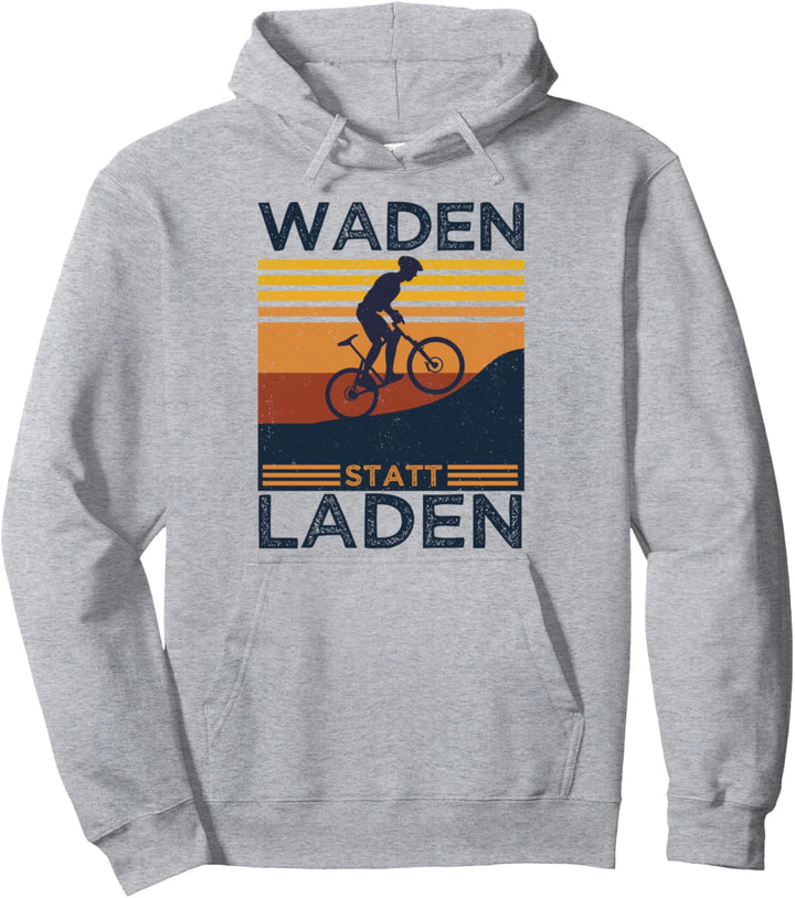 Waden Statt Laden MTB Downhill Mountainbike Pullover Hoodie