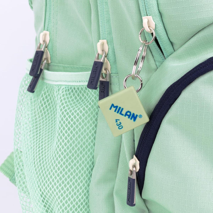 MILAN Rucksack 4 Reissverschlüsse (25L) Serie 1918, grün