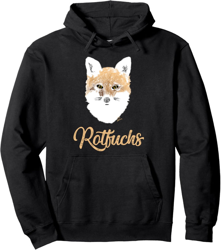 Rotfuchs Oberteil für Rothaarige lustiges süsses Fuchs Pullover Hoodie