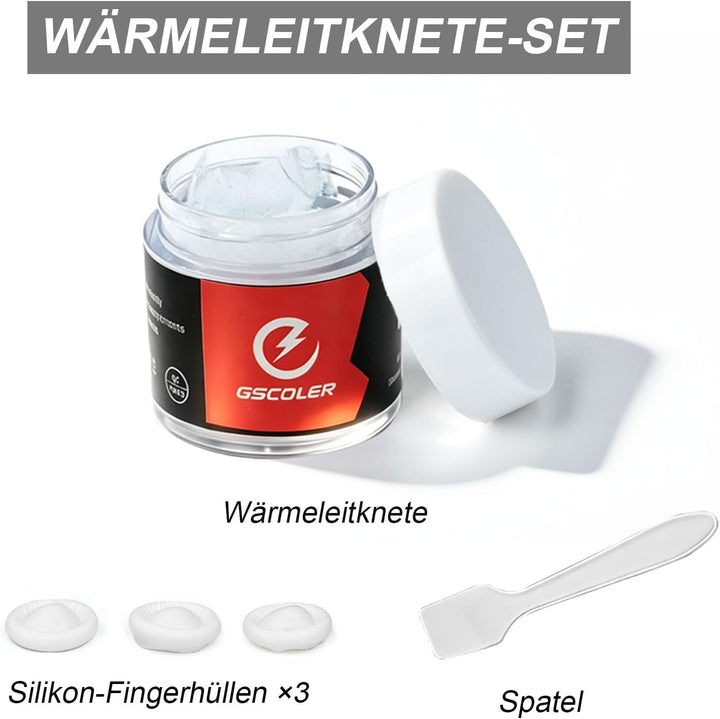 Thermal Putty 20g - >15W/mK Professioneller Ersatz für Wärmeleitpaste &amp; Wärmeleitpads, Elektrisch Ni