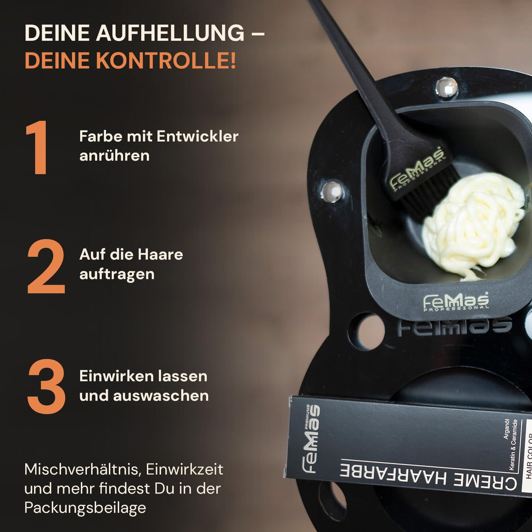 FemMas Oxycreme in 9% 5000 ml I Oxidationsmittel zum Haare färben &amp; Tönen I Leichte Anwendung &amp; opti
