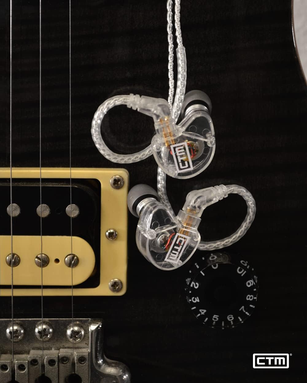 CTM CE110 Universal-Monitor mit sicherer Passform, professionelles In-Ear-Studio- und Live-Performan