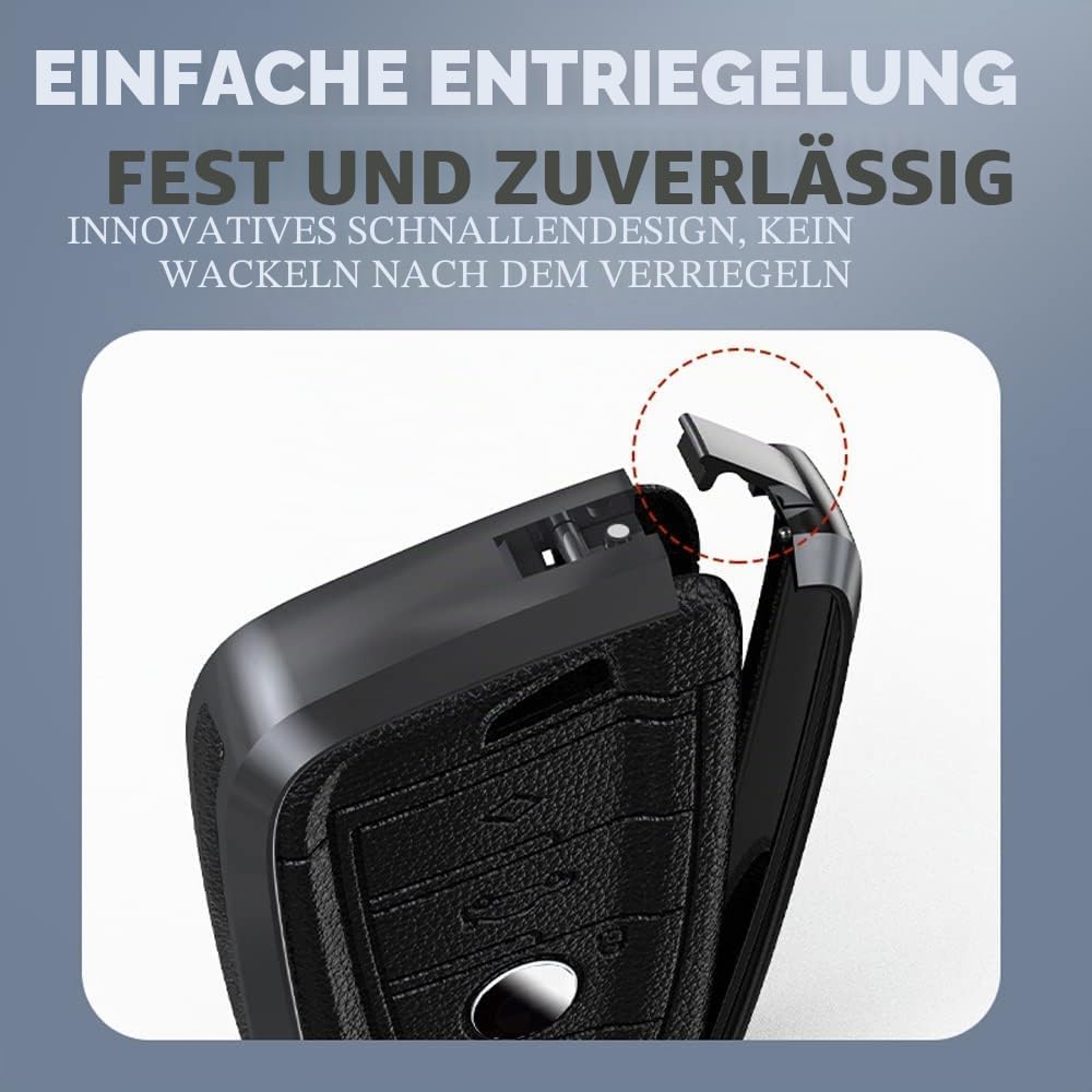 ontto Autoschlüssel Hülle Cover Passt für BMW X1 F48 X2 X3 X5 X7 F15 X6 F16 X5M G30 G11 2er 5er 7er