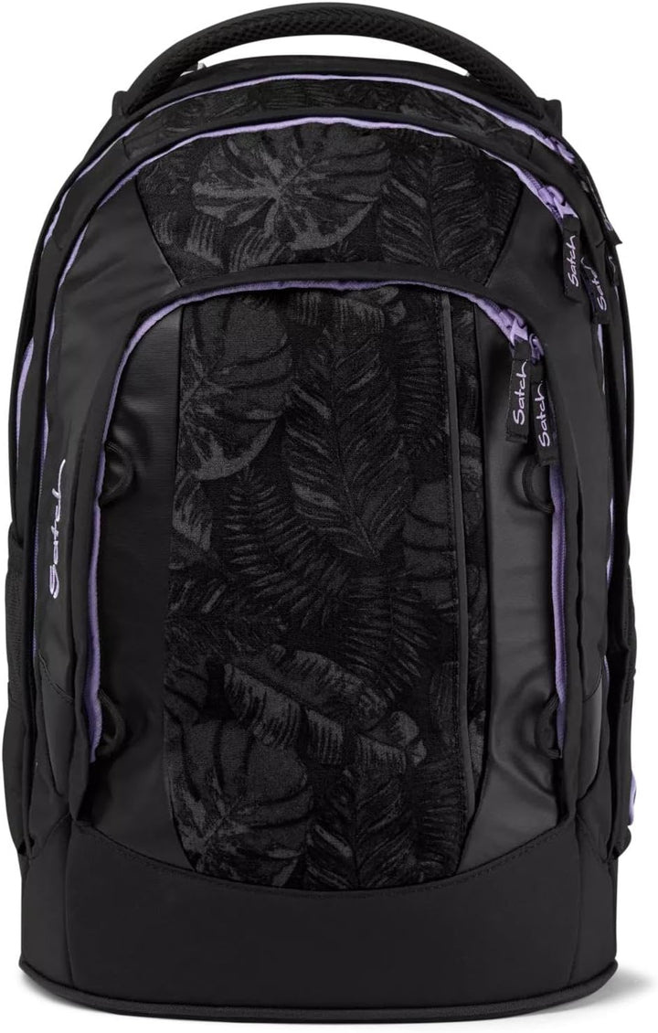 satch pack Schulrucksack Set 3 teilig ab 5. Klasse ergonomisch 30L Stauraum mit Schlamperbox Sportbe