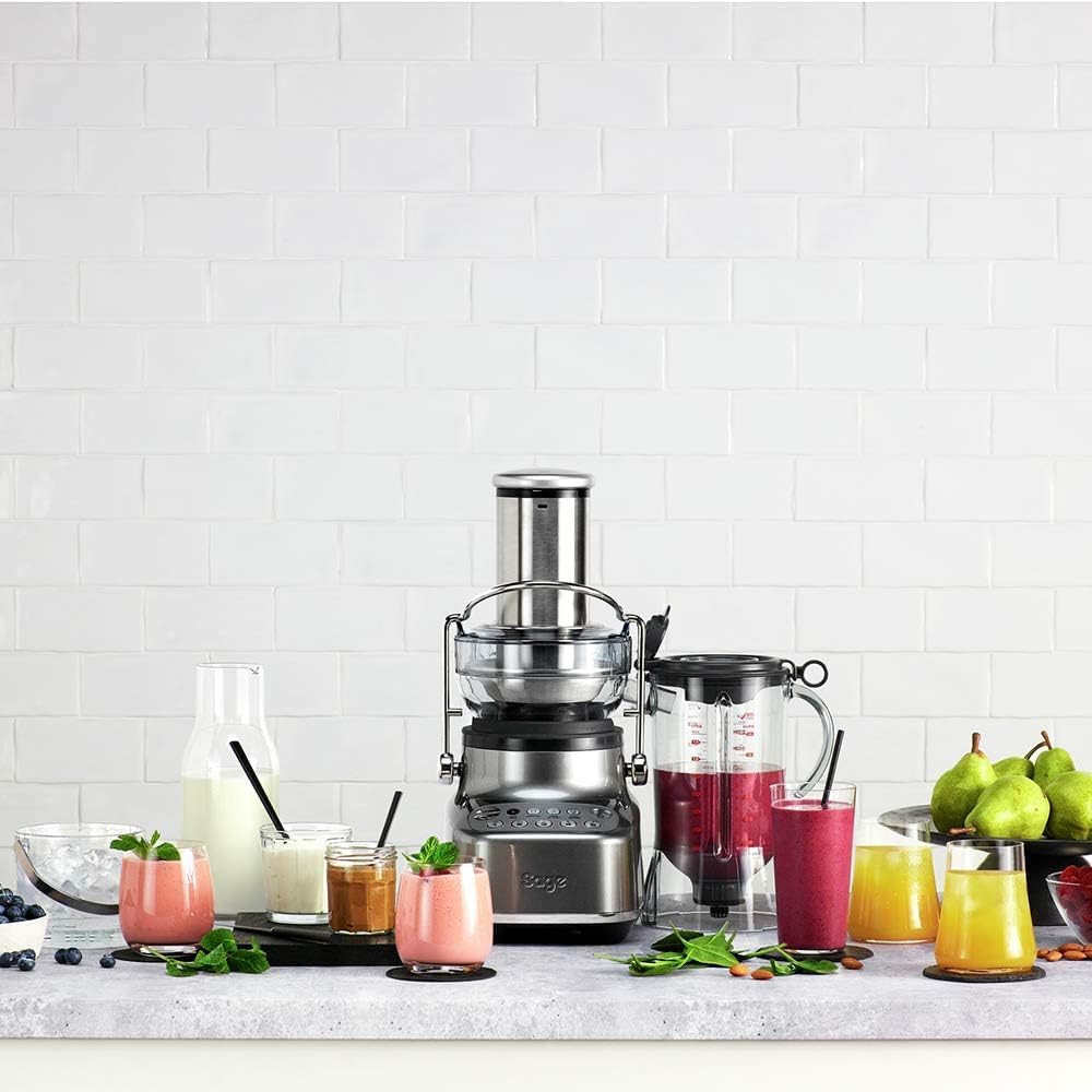 Sage - The 3X Bluicer - 2-in-1 Mixer &amp; Entsafter für Smoothies, Säfte, Frappes, Slushies &amp; Cocktails