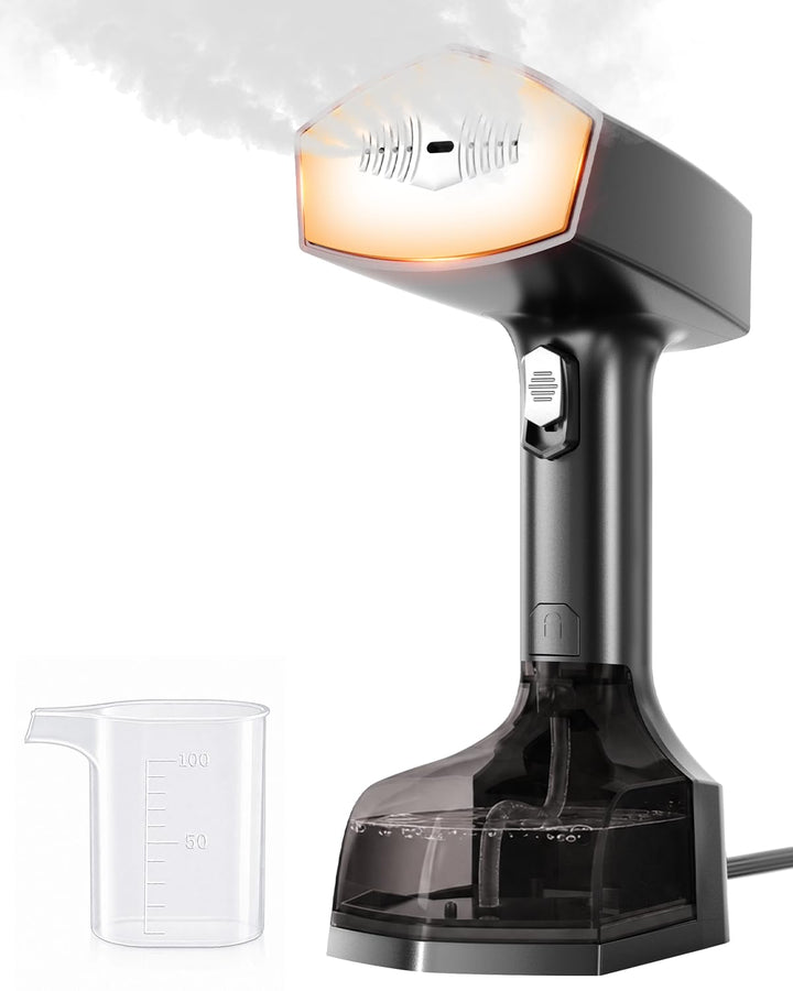 Dampfglätter, 2-in-1 Steamer für Kleidung, 350 ml Tank, 20 Sek. Aufheizen