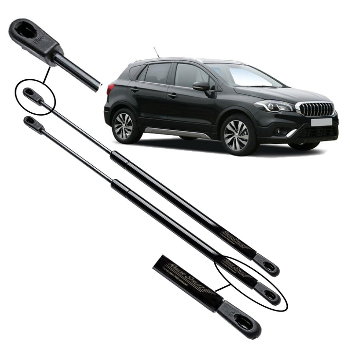 2x Gasfeder Dämpfer Heckklappe Kompatibel mit Suzuki SX4 S-Cross 2012-2021. Gasdruckfeder Heckklappe