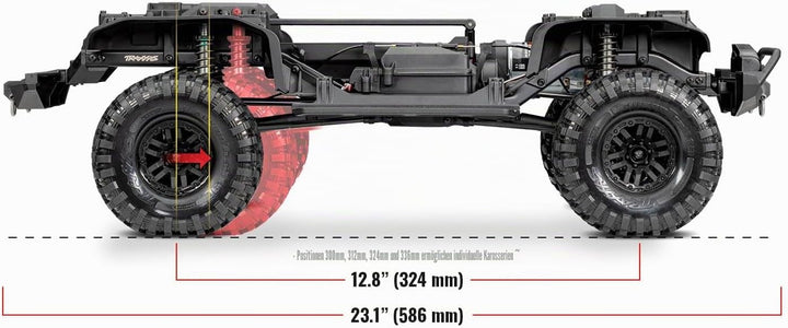 Traxxas TRX-4 Defender Clipless-rot