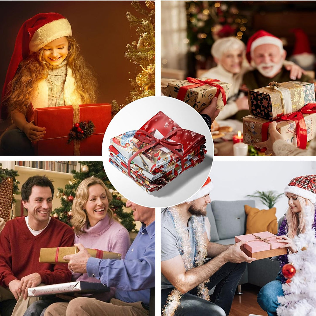UGZDEA Weihnachts Bettwäsche Set 200x200cm, 3D Christmas Bettwäsche-Set Mit 2 Kissenbezügen, Weihnac