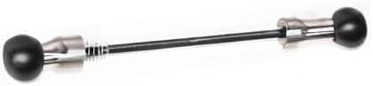 Burley Unisex – Erwachsene COHO Schnellspannachse Standard Grau, Standard Grau
