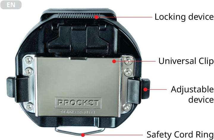 PROCKET Universal-Massbandhalter