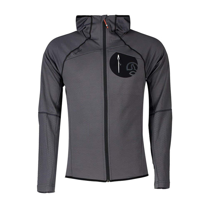 Ternua Herren Rakker Hoodie Jacke Fleecejacke Fleecepullover XXL Whales Grey, XXL Whales Grey