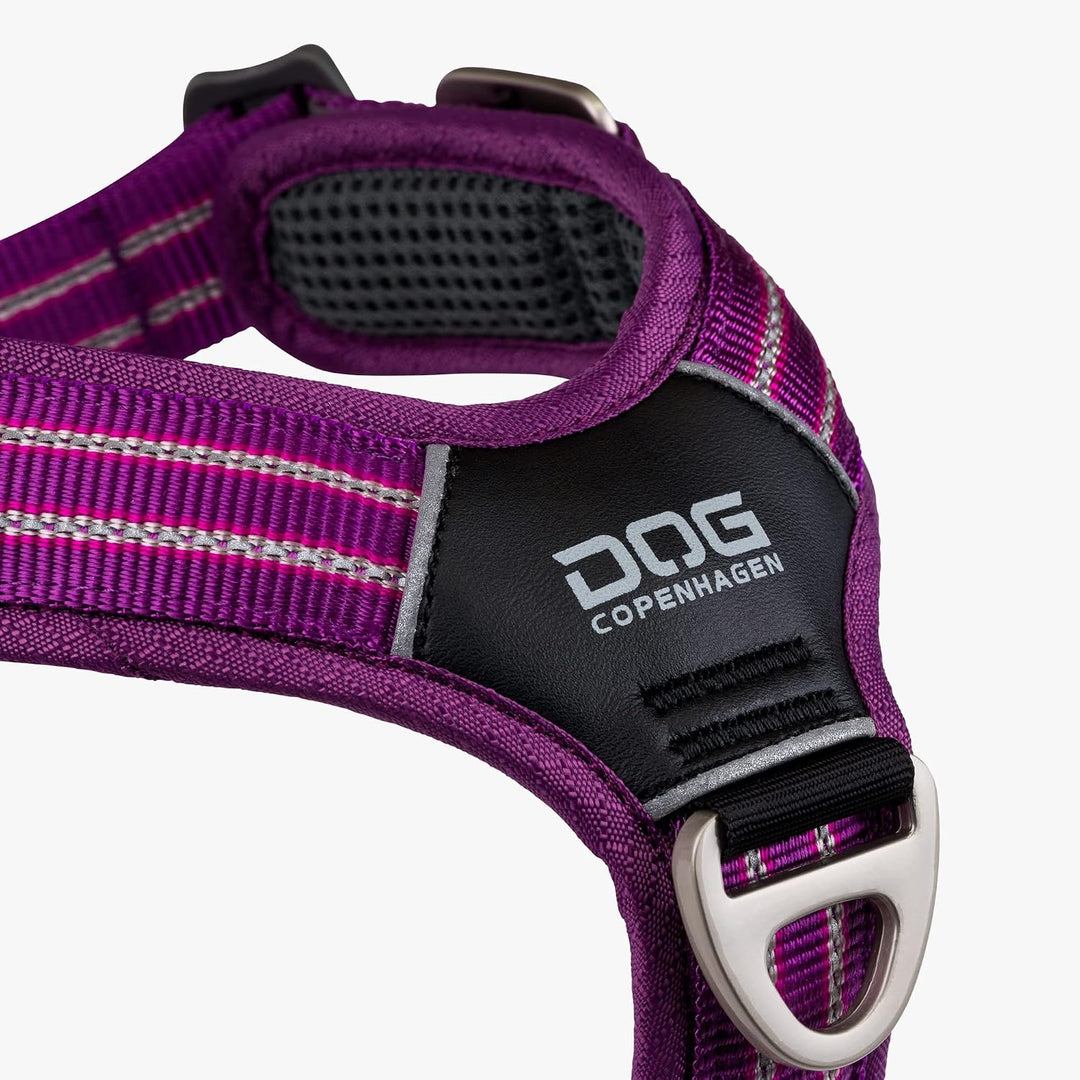 DOG Copenhagen Hundegeschirr - Comfort Walk Air Version 2 - Brustgeschirre für Hunde, Purple Passion