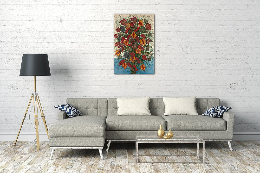 Leinwand (40x60cm): Séraphine Louis - Der grosse Blumenstrauss 60L x 40B cm, 60L x 40B cm