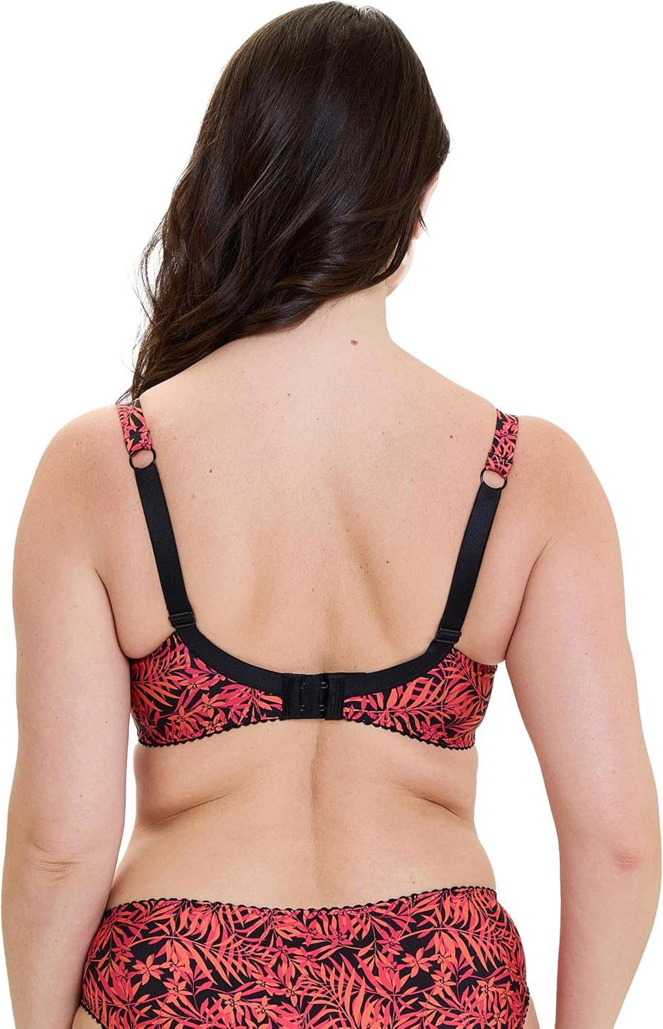 Sans Complexe - Modell Amelie Print - BH - Damen 75C Korallenblätter, 75C Korallenblätter