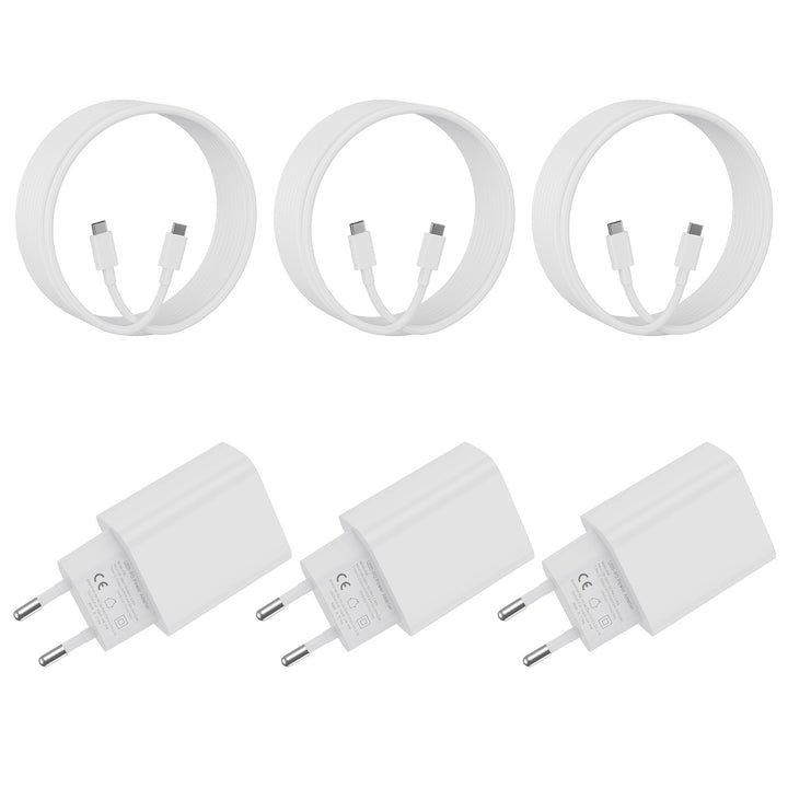 30W USB C Ladegerät, Schnellladegerät mit 2M Schnellladekabel for iPhone 17 16 15/17 16 15 Pro/17 16