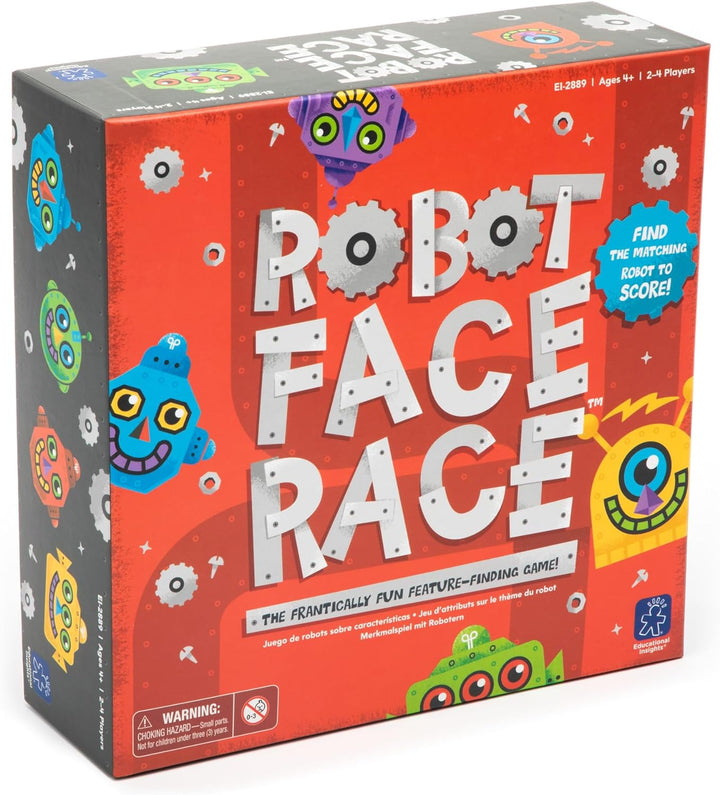 Learning Resources Robot Face Race Farb- &amp; Merkmalspiel