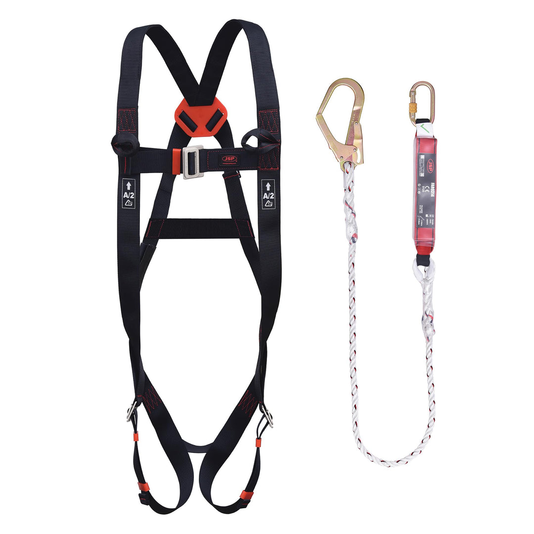 JSP Spartan Einzel- Rückhalte- Set - Falldämpfer (1030083055)