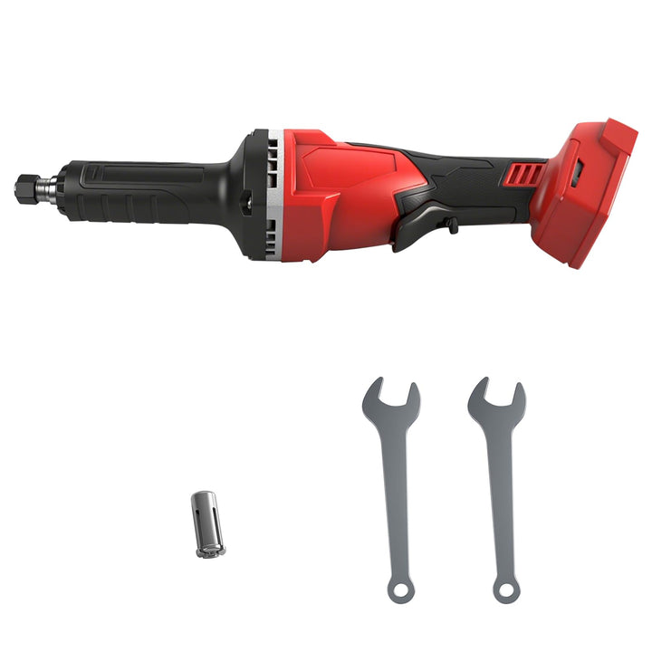 Akku Geradschleifer Kompatibel mit milwaukee M18 18V Akku, 24000RPM Bürstenloser Geradschleifer 6mm