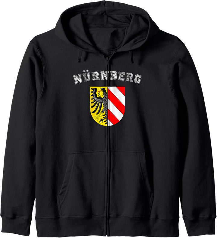 Wappen der Stadt Nürnberg Kapuzenjacke