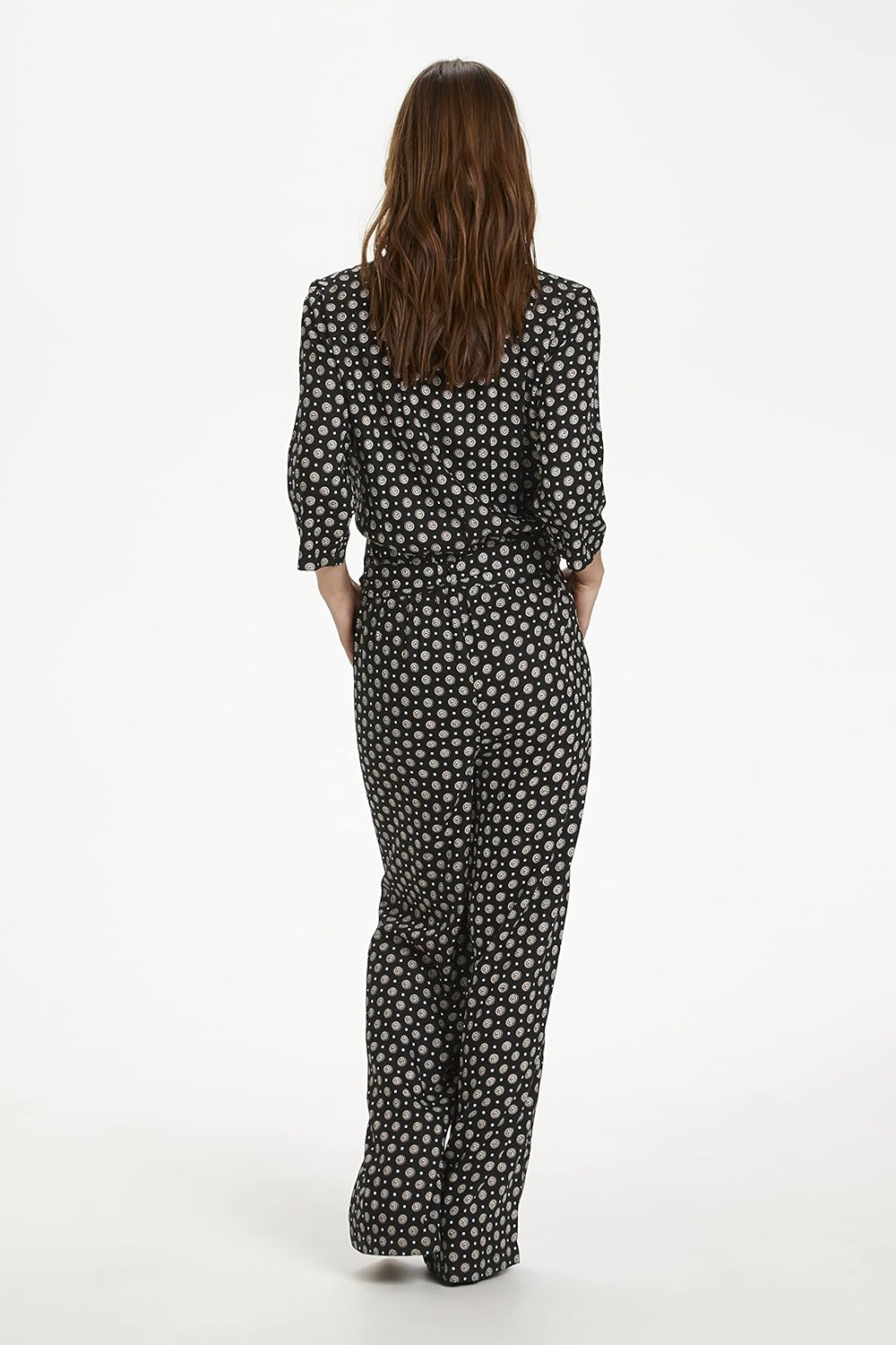 KAFFE Overall KArutie 32 Black Tie/dot AOP, 32 Black Tie/dot AOP