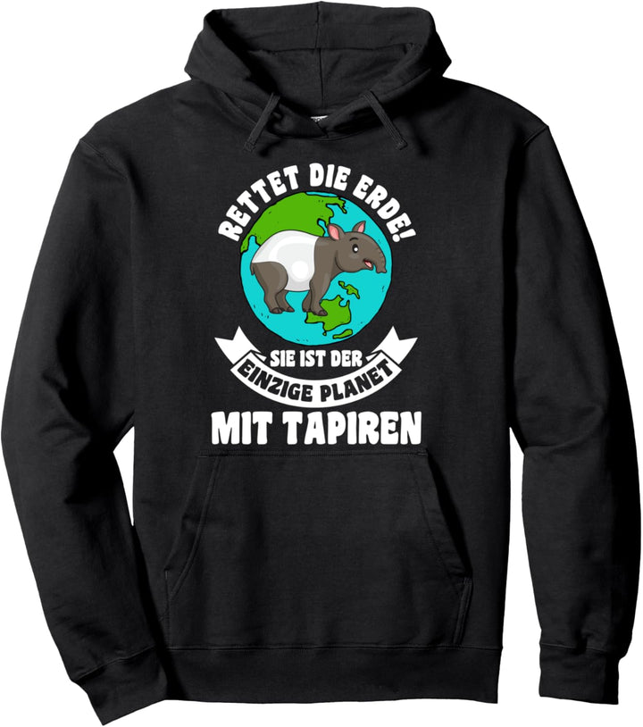 Umweltschutz Tierschutz Tapir Pullover Hoodie