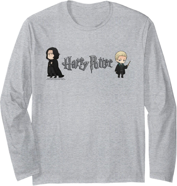 Harry Potter Severus Snape Draco Malfoy Anime Langarmshirt
