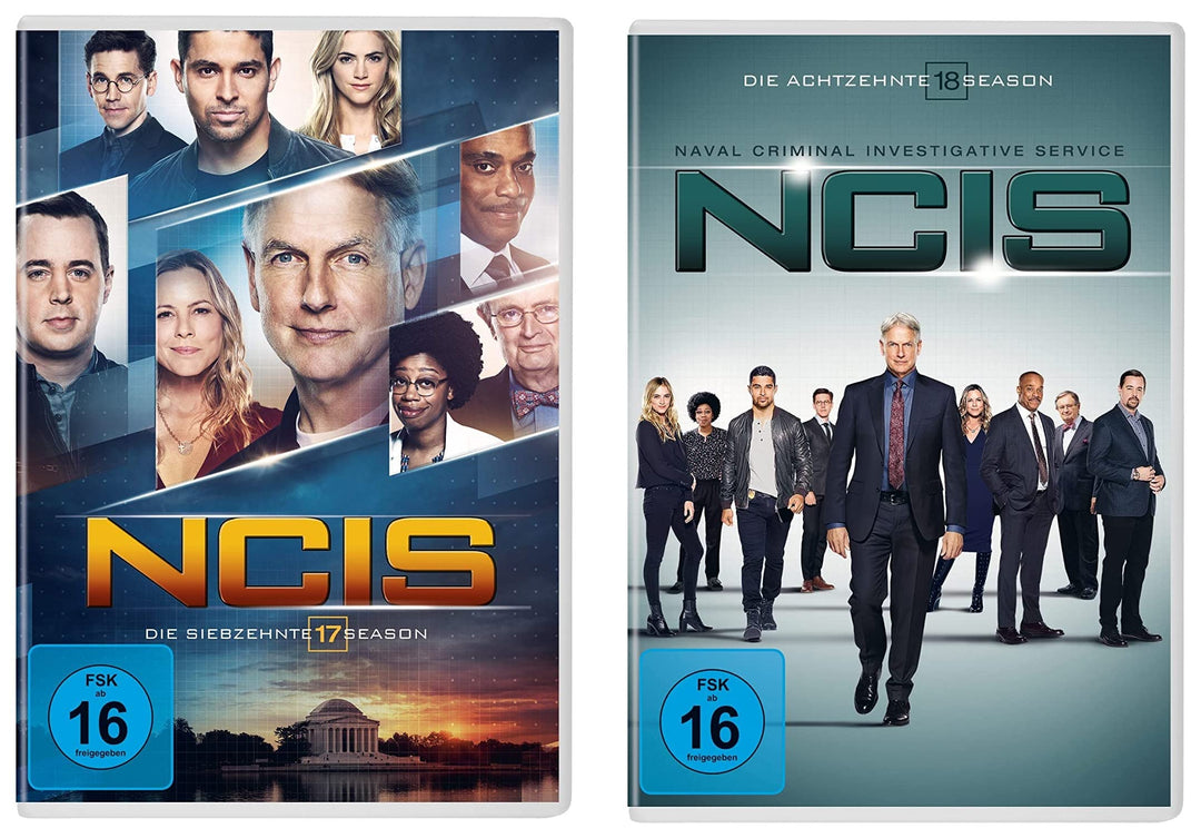 Navy CIS / NCIS Staffel 17 + 18 im Set - Deutsche Originalware[10 DVDs], DVD