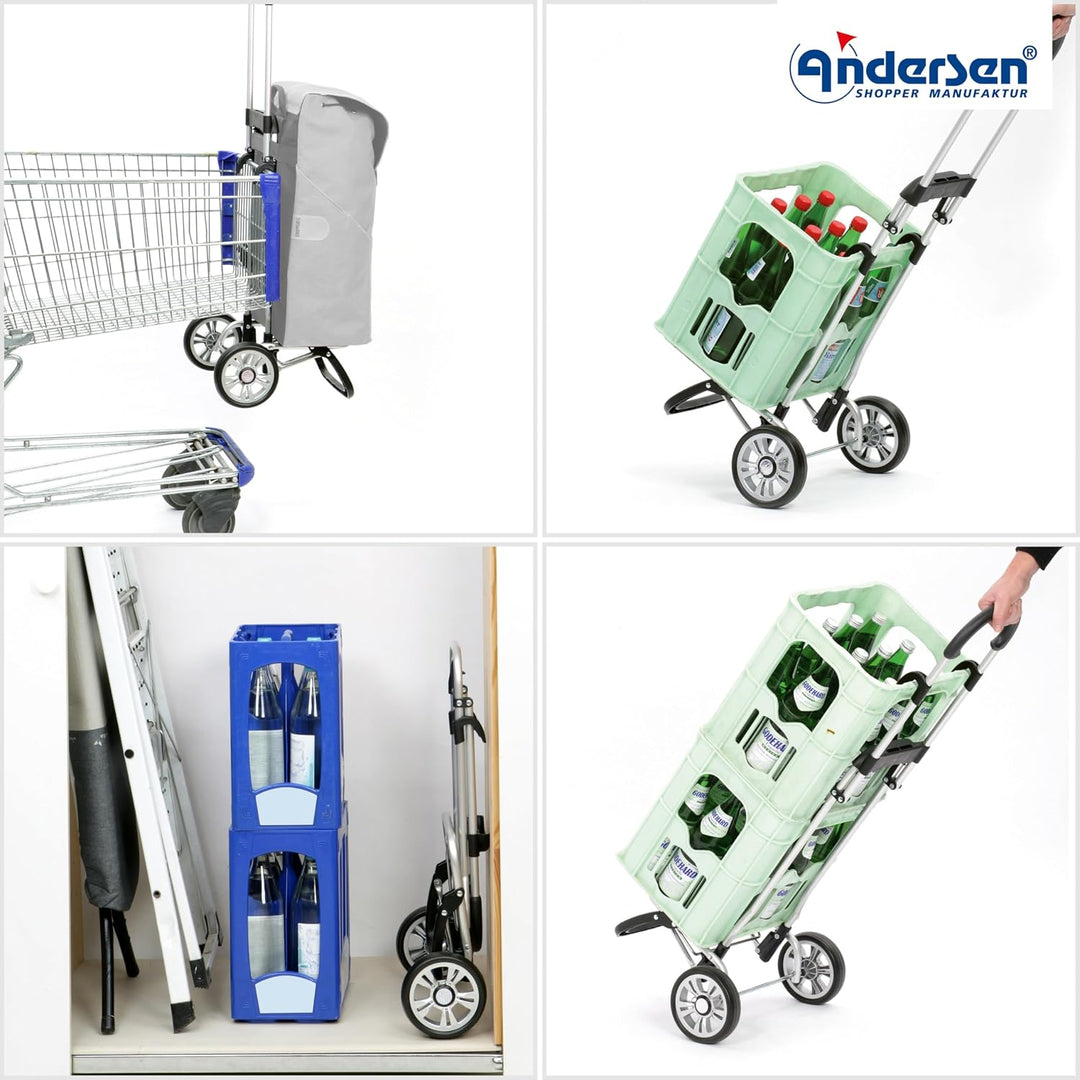 ANDERSEN Einkaufstrolley - Scala Shopper Plus Weda blau, Blau