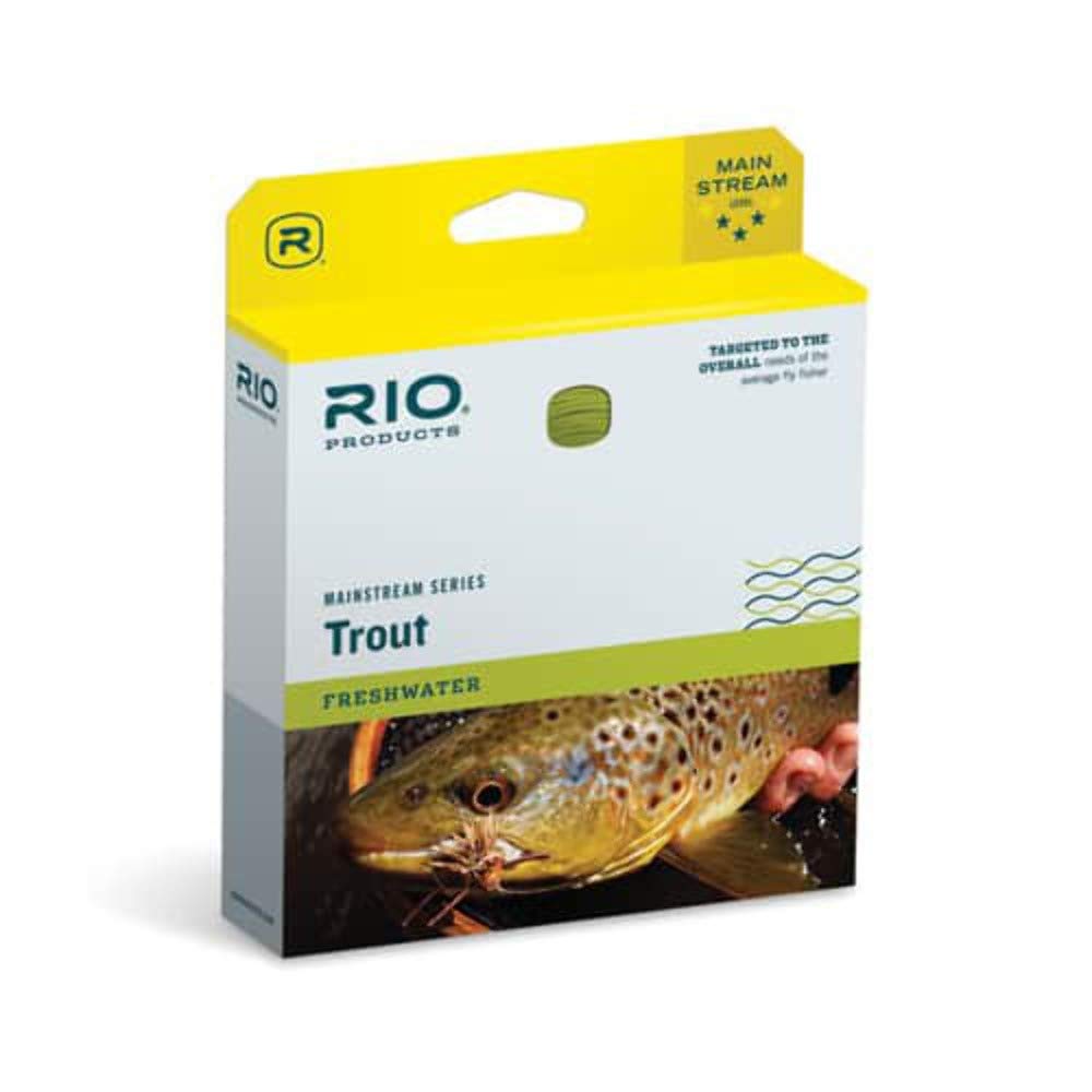 Rio Mainstream Trout Weight Forward Fly Line - Fly Fishing WF5F, WF5F