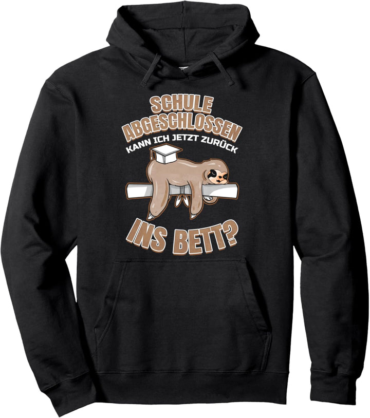 Schulabschluss Lustig Abschluss Realschule Hauptschule Abi Pullover Hoodie