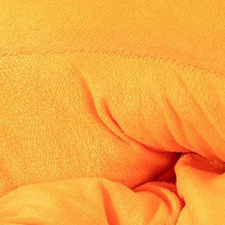 Soft Animal Nest, Carrot-Shaped Cat Bed, Plush Sleeping Pad with Comfortable Cushion Feature, Pet Ac