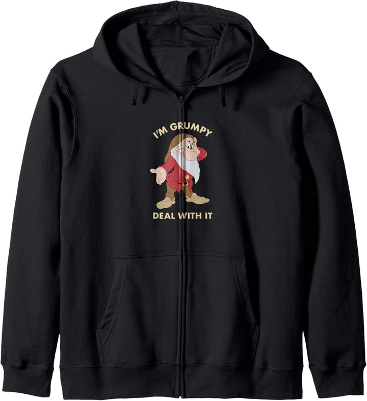 Disney Snow White Grumpy So Deal With It Kapuzenjacke
