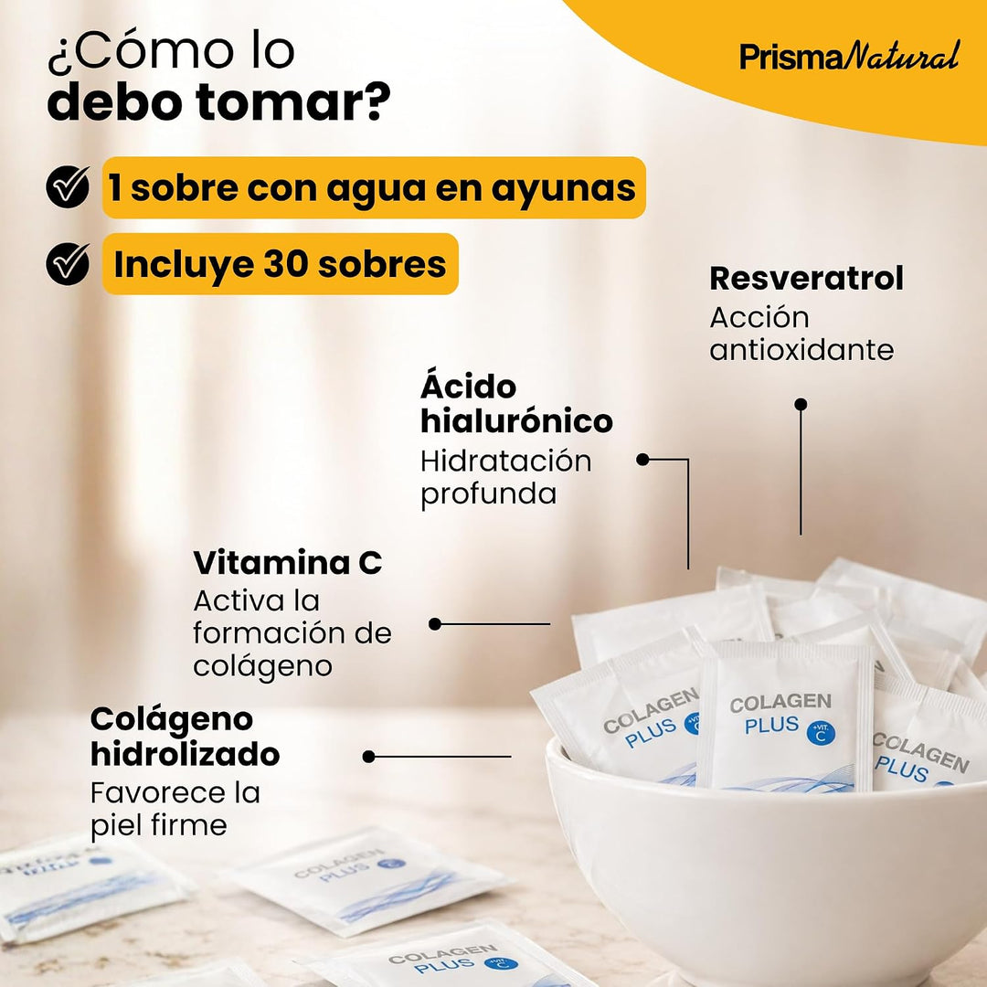 Colagen Plus Anti-Aging Prisma Natural De 30 Sobres