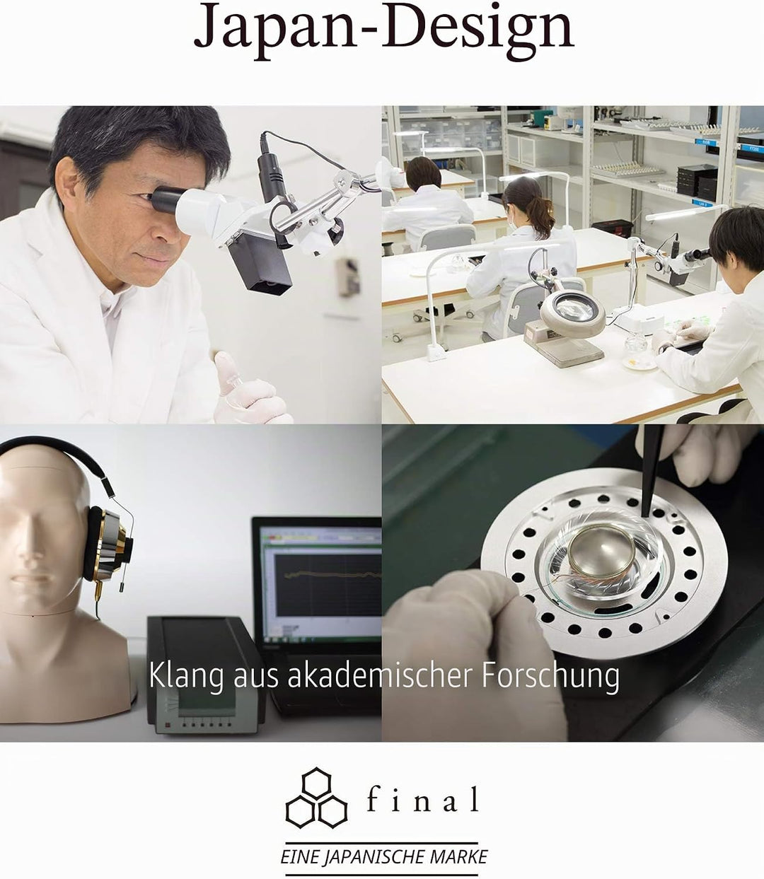 final E1000C Geräuschisolierender In-Ear Kopfhörer Mit Mikrofon Und Fernbedienung - Schwarz, E1000C