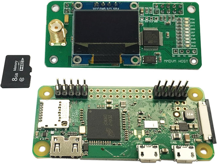 Upgraded 4.2 MMDVM Hotspot DMR Dstar Spot Assembled Radio Station OLED Antenna WiFi Digital Voice Mo