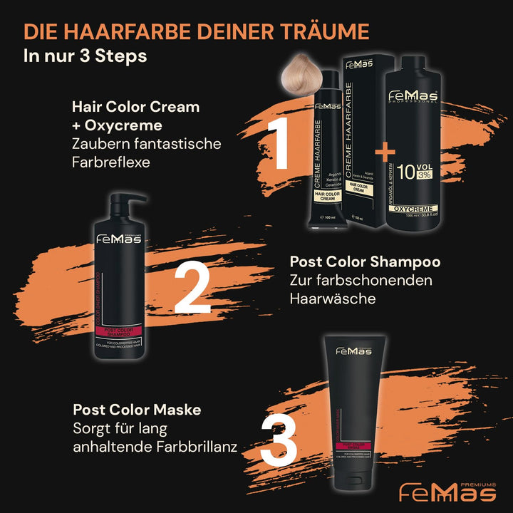 FemMas Oxycreme in 9% 5000 ml I Oxidationsmittel zum Haare färben &amp; Tönen I Leichte Anwendung &amp; opti