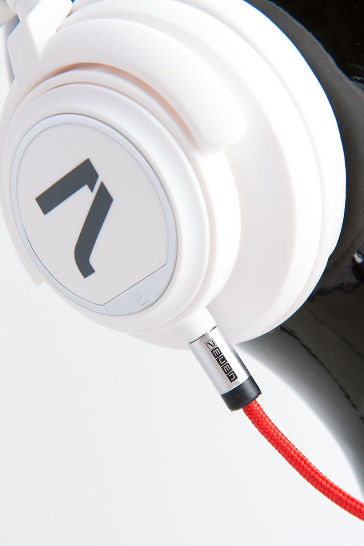 7even Headphone White/red