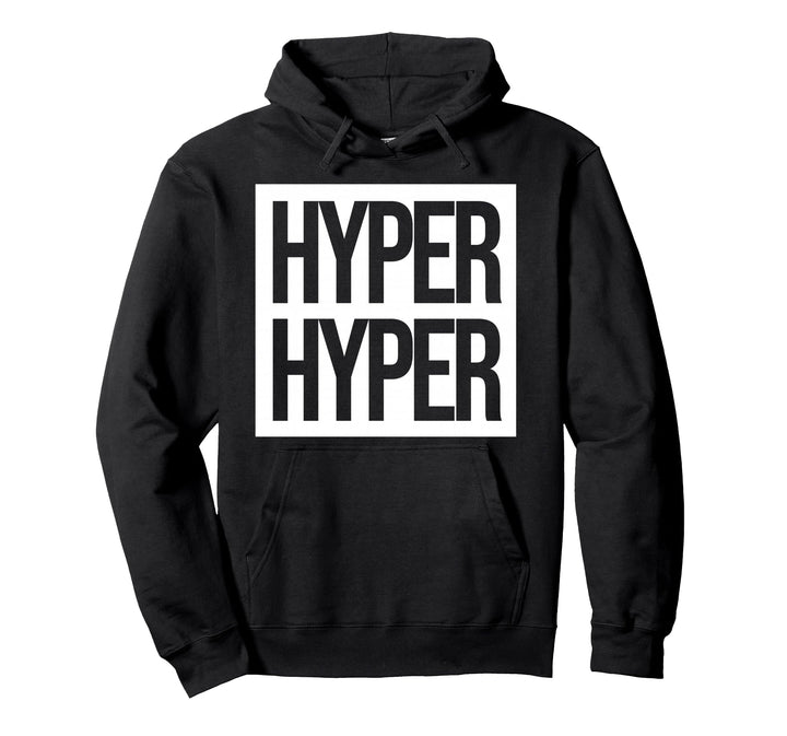 HYPER HYPER | 90er Techno Rave Festival Pullover Hoodie