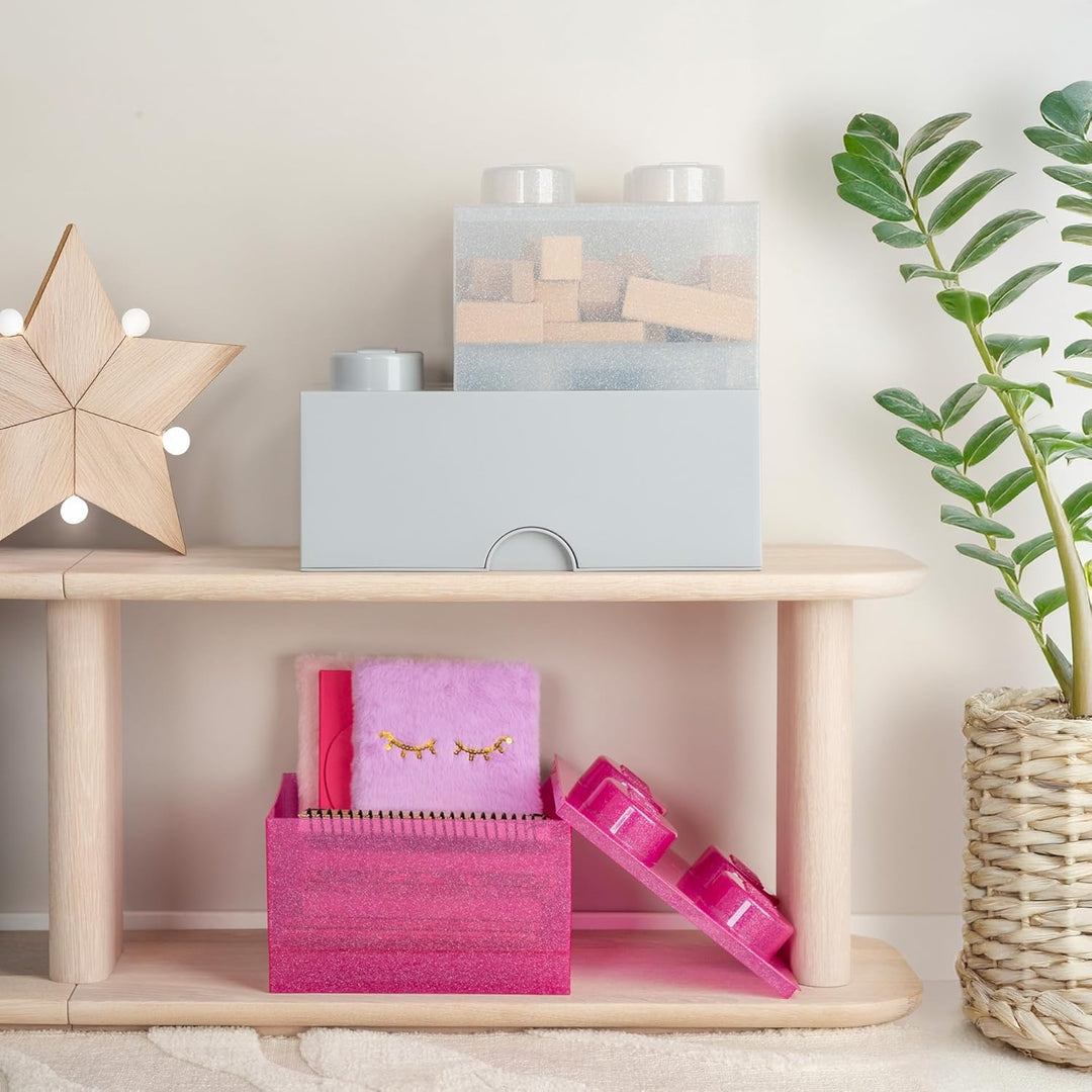Room Copenhagen LEGO Storage Brick 6, Red (Gelb), Gelb