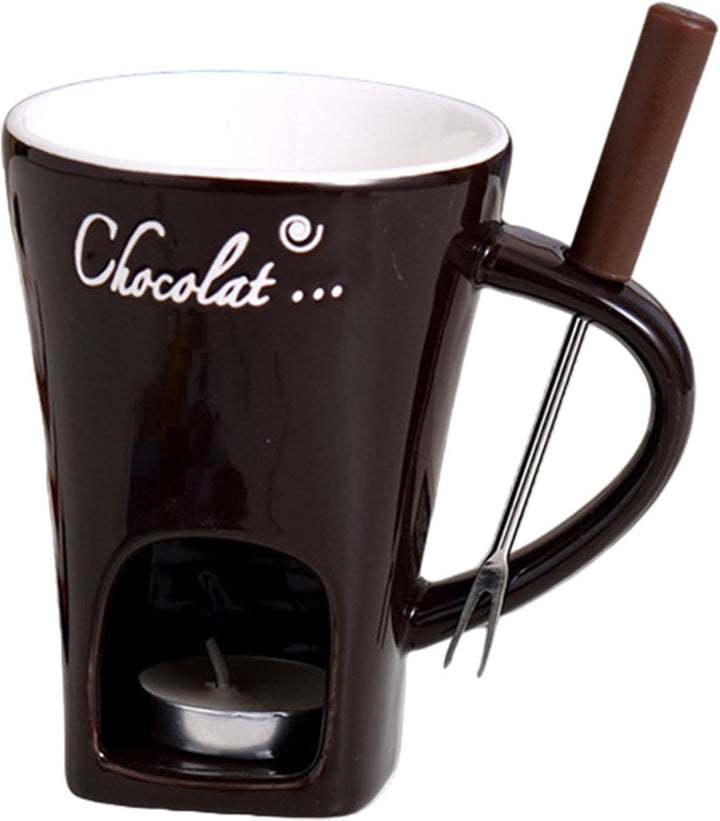 Schokoladen Fondue Becher, Schokoladen Fondue Becher-Sets, Keramik-Schokoladen-Schmelzbecher Für Sch