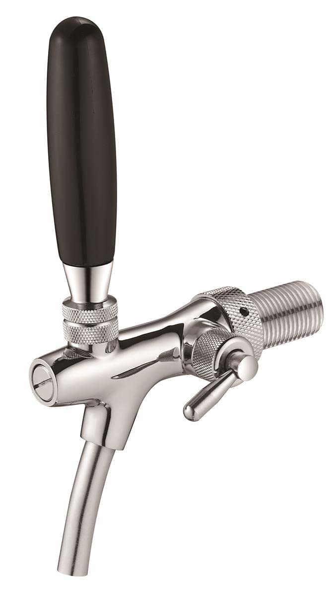 Schanksäule aus Edelstahl mit Kompensatorschankhahn auch für BK 160
