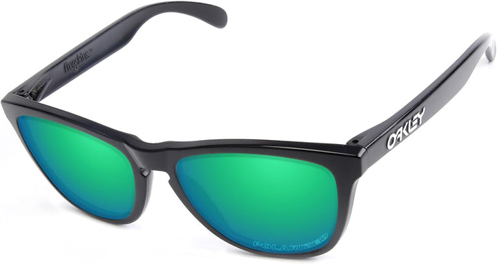 PapaViva Ersatzlinsen für for Oakley Frogskins OO9013 Bluish Green - Polarized, Bluish Green - Polar